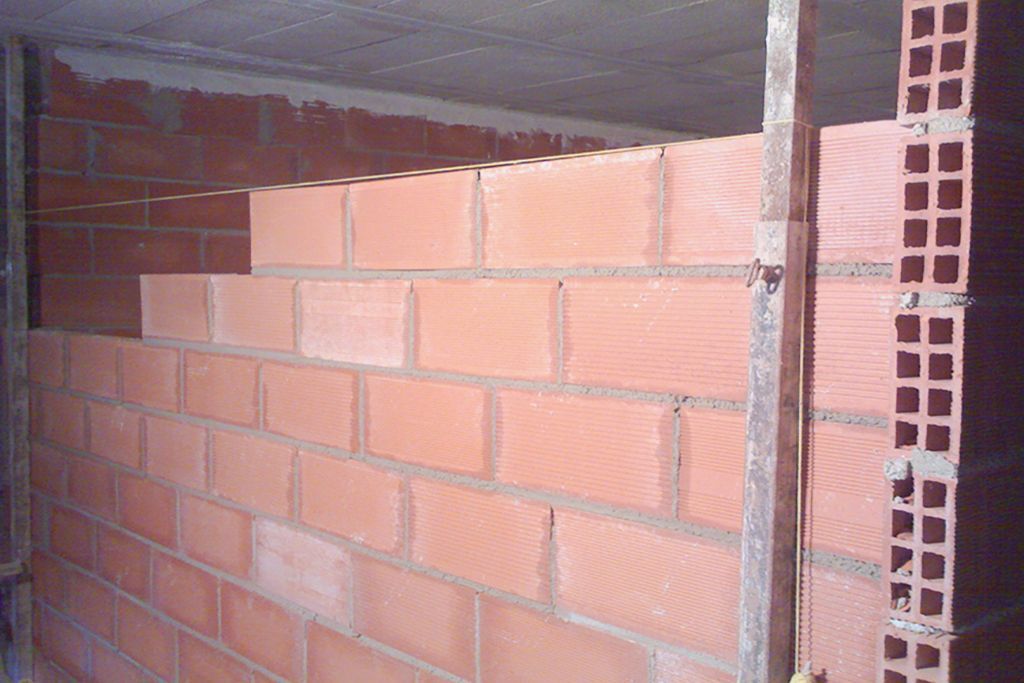 Tabiqueria de ladrillo
